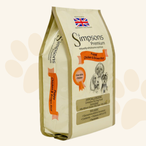 Alimento Secco Cane -Simpsons Puppy Chicken & Brown Rice (Pollo & Riso Integrale kg.12