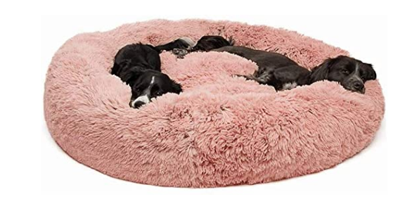 Cucce – Cuscini Cani & Gatti Cuccia Antistress Rosa Diametro Cm. 70 H25 –  Pet Fashion s.r.l.s.