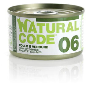 Alimento Umido Gatto – Natural Code 06 Pollo & Verdure
