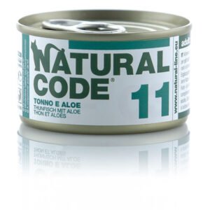 Alimento Umido Gatto – Natural Code 11 Tonno & Aloe