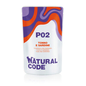 Alimento Umido Gatto – Natural Code Bustina P2 Tonno & Sardine