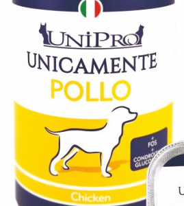 Alimento Umido Cane –UNIPRO Scatola Adulto Pollo gr. 400