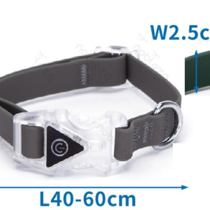 Accessori & Guinzaglierie Cani Collare luminoso In Caucciù mm2.5 Misura Collo da Cm.40 a 60