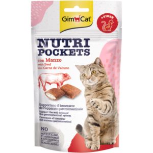 Snack Per Gatto - GimCat  Meaty Snaks Manzo