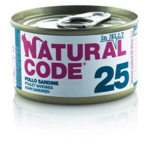 Alimento Umido Gatto – Natural Code 25 Pollo & Sardine