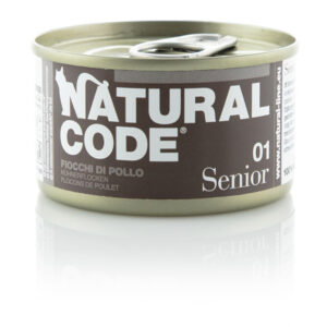 Alimento Umido Gatto – Natural Code 01 Senior Fiocchi Dio Pollo