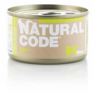 Alimento Umido Gatto – Natural Code Kitten Pollo gr.85