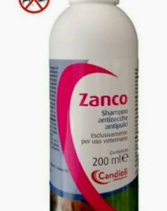 Igiene - Cura - Bellezza Cani -  Candioli Zanco Shampoo Antiparassitario 200 ml.