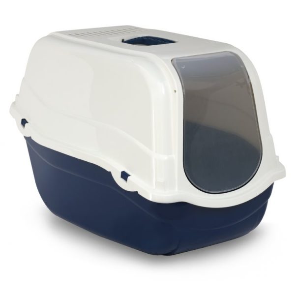 Igiene - Cura - Bellezza - Gatto - Romeo WC Gatto Cm.59X39Xh38.5 Blu