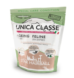 Alimenti Secchi Per Gatti - Unica Classe Ageing Feline Pollo Kg.1.5