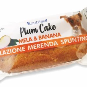 Snack Per Cane - Unipro Plum cake Mela & Banana Gr. 50