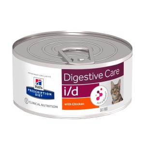 Alimento Umido Gatto -  Hill's PRESCRIPTION DIET i/d alimento per gatti con pollo gr.156